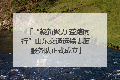 “凝新聚力 益路同行”山东交通运输志愿服务队正式成立