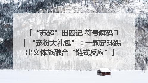 “苏超”出圈记·符号解码㉛｜“宠粉大礼包”：一颗足球踢出文体旅融合“链式反应”