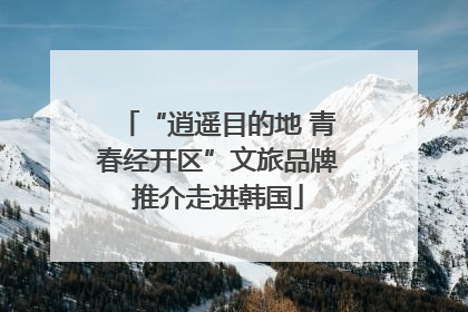 “逍遥目的地 青春经开区”文旅品牌推介走进韩国