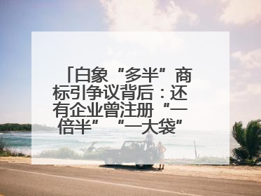 白象“多半”商标引争议背后：还有企业曾注册“一倍半”“一大袋”“1桶半”