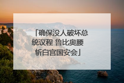 确保没人破坏总统议程 鲁比奥腰斩白宫国安会