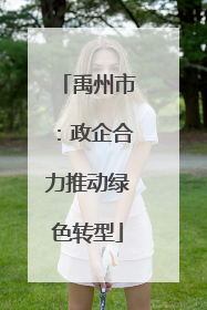 禹州市：政企合力推动绿色转型