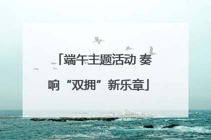 端午主题活动 奏响“双拥”新乐章