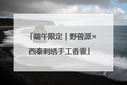 端午限定｜野兽派×西秦刺绣手工香囊
