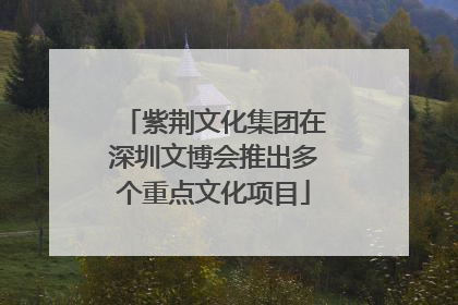 紫荆文化集团在深圳文博会推出多个重点文化项目