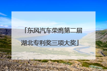 东风汽车荣膺第二届湖北专利奖三项大奖