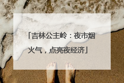 吉林公主岭：夜市烟火气，点亮夜经济