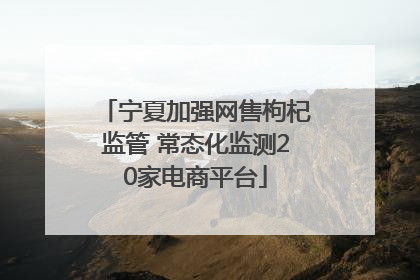 宁夏加强网售枸杞监管 常态化监测20家电商平台