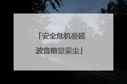 安全危机蔓延 波音前景蒙尘