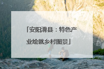 安阳滑县：特色产业绘就乡村图景