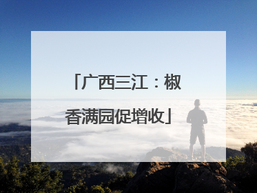广西三江：椒香满园促增收