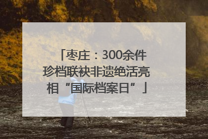 枣庄：300余件珍档联袂非遗绝活亮相“国际档案日”