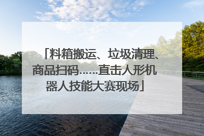 料箱搬运、垃圾清理、商品扫码……直击人形机器人技能大赛现场