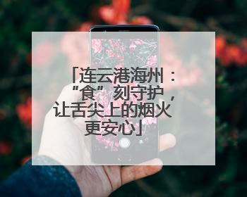 连云港海州：“食”刻守护，让舌尖上的烟火更安心
