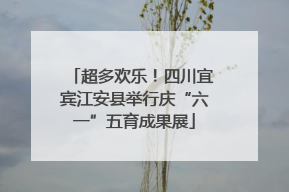 超多欢乐！四川宜宾江安县举行庆“六一”五育成果展