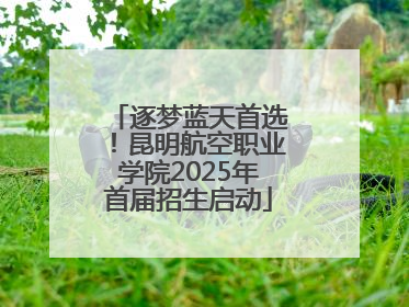 逐梦蓝天首选！昆明航空职业学院2025年首届招生启动