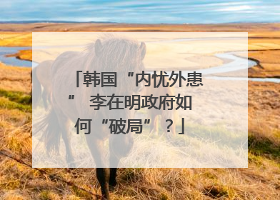 韩国“内忧外患” 李在明政府如何“破局”？