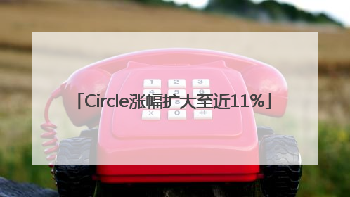 Circle涨幅扩大至近11%