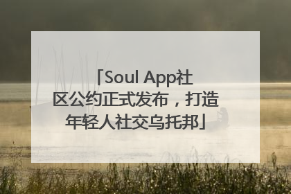 Soul App社区公约正式发布，打造年轻人社交乌托邦